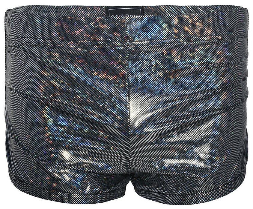 Шорты "Disco Shorts - Silver Hologram" / Andrew Christian / Сереб...