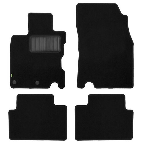 фото Коврики в салон klever standard nissan qashqai+2 2008->, кросс., 4 шт. (текстиль)