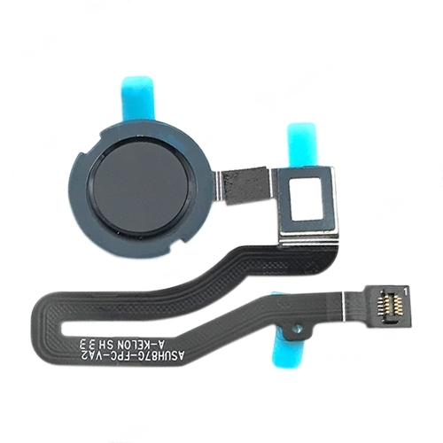 Шлейф для Asus ZenFone 5 (ZE620KL) с комп. + сканер отпечатка пальца (черный)