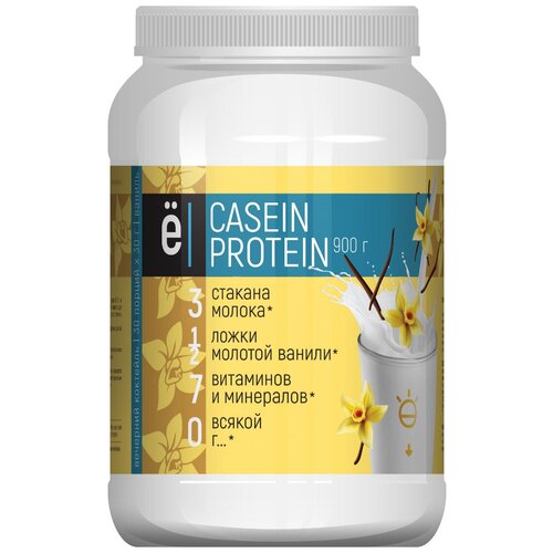 Протеин Ё|батон Сasein, 900 гр., ваниль