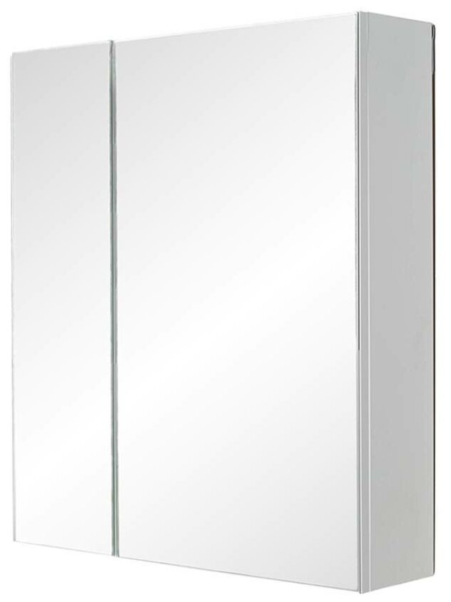 Зеркальный шкаф для ванной комнаты, белый Orange Таис Ta-60ZSW