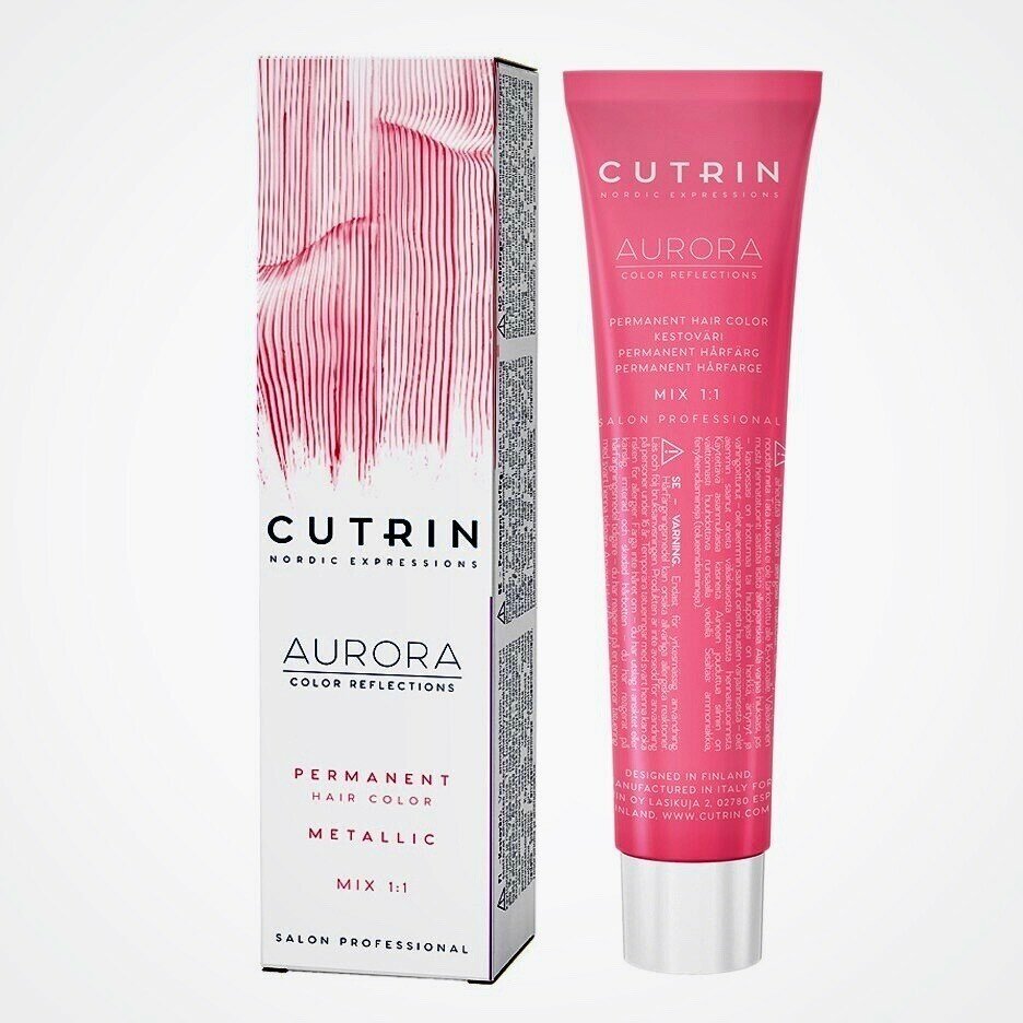 Cutrin Aurora Demi Permanent - Крем-краска для волос \ 9.56 Сладкая ночь 60 мл - фото №4