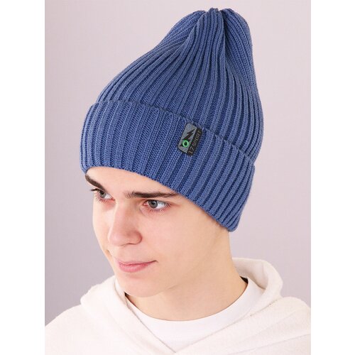 фото Шапка для мальчика - микс - эмблема , размер 52-56 россия