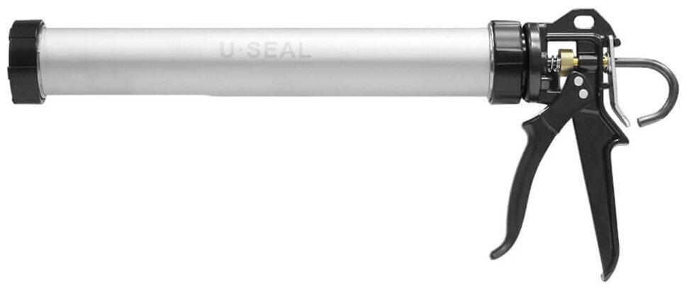 Пистолет для герметика U-Seal PS/601 ручной с закрытым корпусом для картриджей и туб до 600 мл.