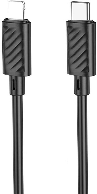 Кабель Hoco X88 Gratified, USB Type-C - Lightning, PD20W, 1м, черный