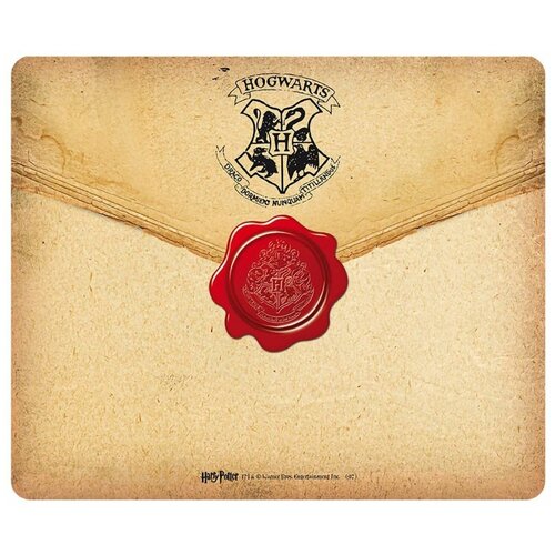 фото Коврик для мыши abystyle: письмо из хогвартса (hogwarts letter) гарри поттер (harry potter) (abyacc345) 23,5 см для пк