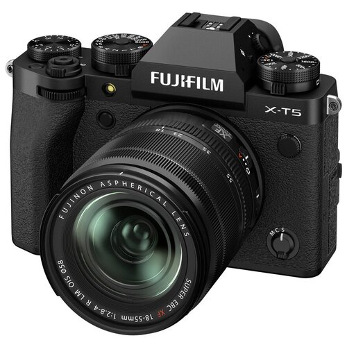 Беззеркальный фотоаппарат Fujifilm X-T5 Kit XF 18-55mm черный 18999000₽