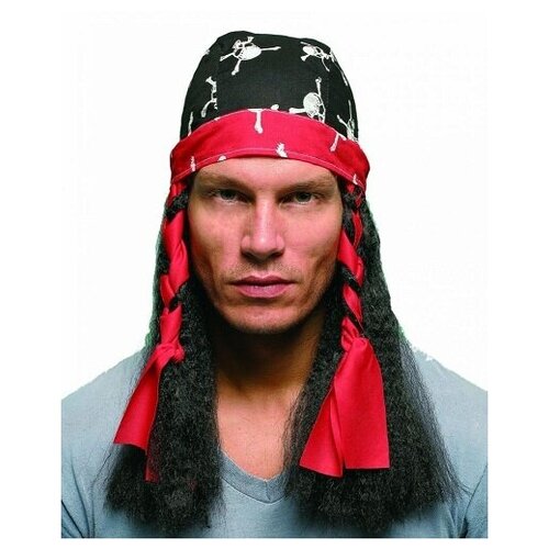 фото Бандана с черепами и волосами (арт. пк019) i-brigth company