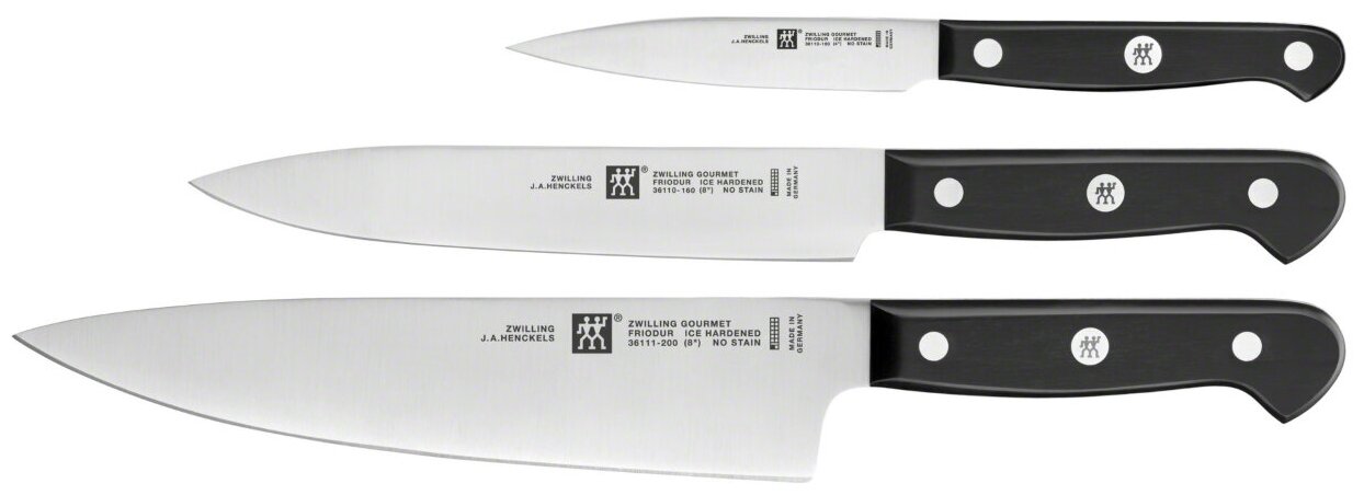 Набор ножей 3 пр. ZWILLING Gourmet