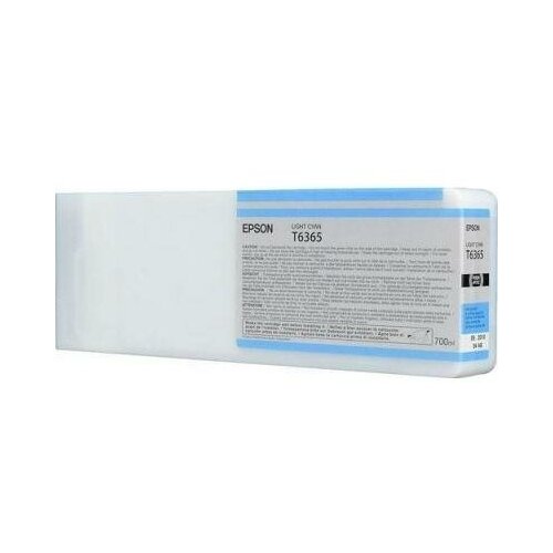 Картридж Epson C13T636500 струйный картридж sakura c13t636500 t6365 light cyan для epson светло голубой 700 мл