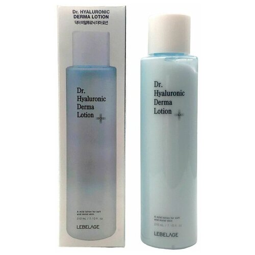 Lebelage Лосьон для лица с гиалуроновой кислотой / Dr. Hyaluronic Derma Lotion, 210 мл лосьон для лица lebelage лосьон для лица с гиалуроновой кислотой dr derma lotion hyaluronic