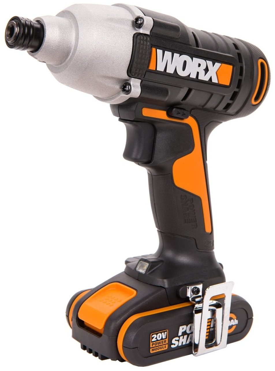 Винтоверт ударный аккумуляторный WORX WX291, 20В, 2Ач х1, кейс