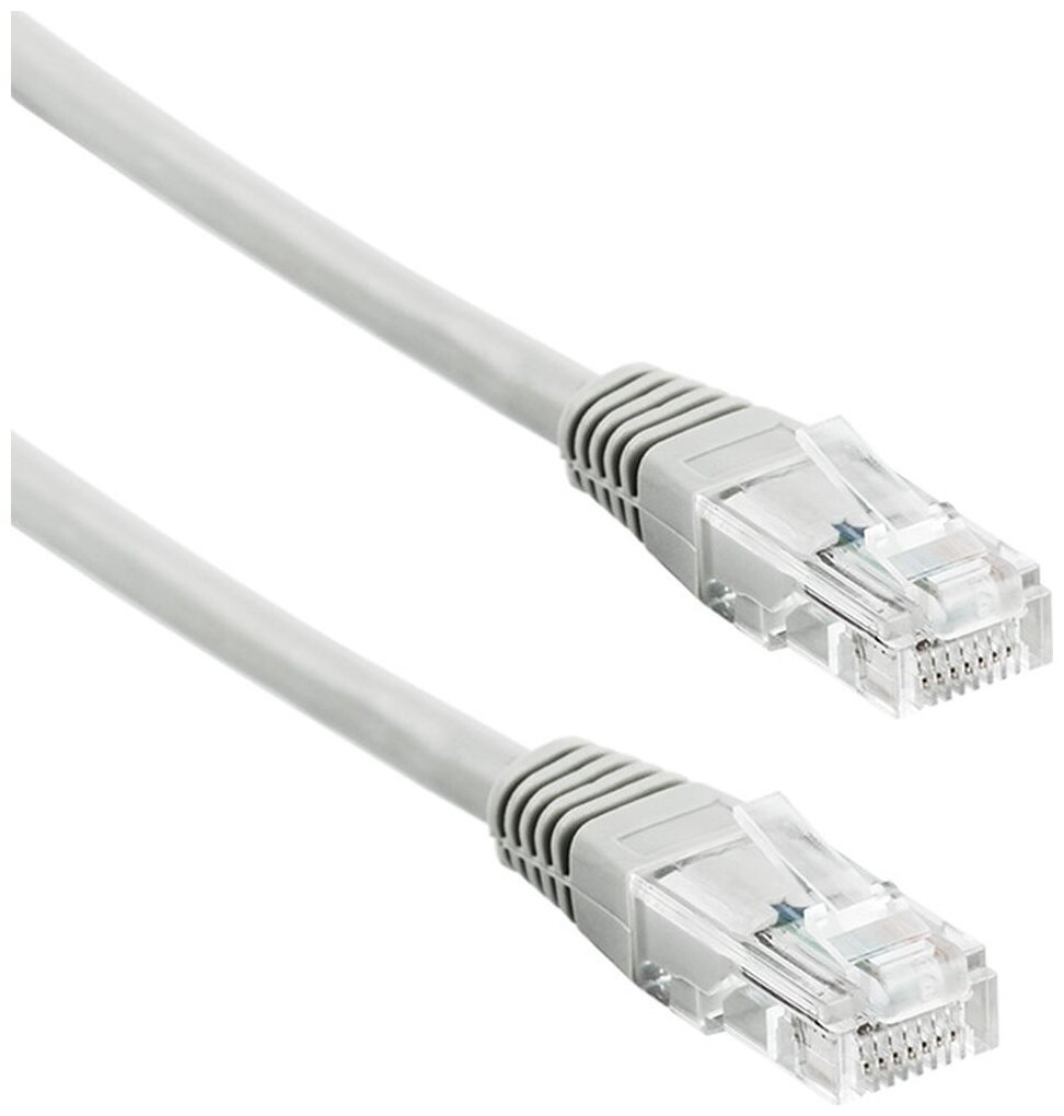 Патч-корд UTP CAT5e 5Bites PUT50-003A RJ-45 кабель 0.3 метра - серый