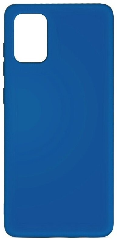 BoraSCO Чехол-накладка Microfiber Case для Samsung Galaxy A02s SM-A025F/DS blue (Синий)