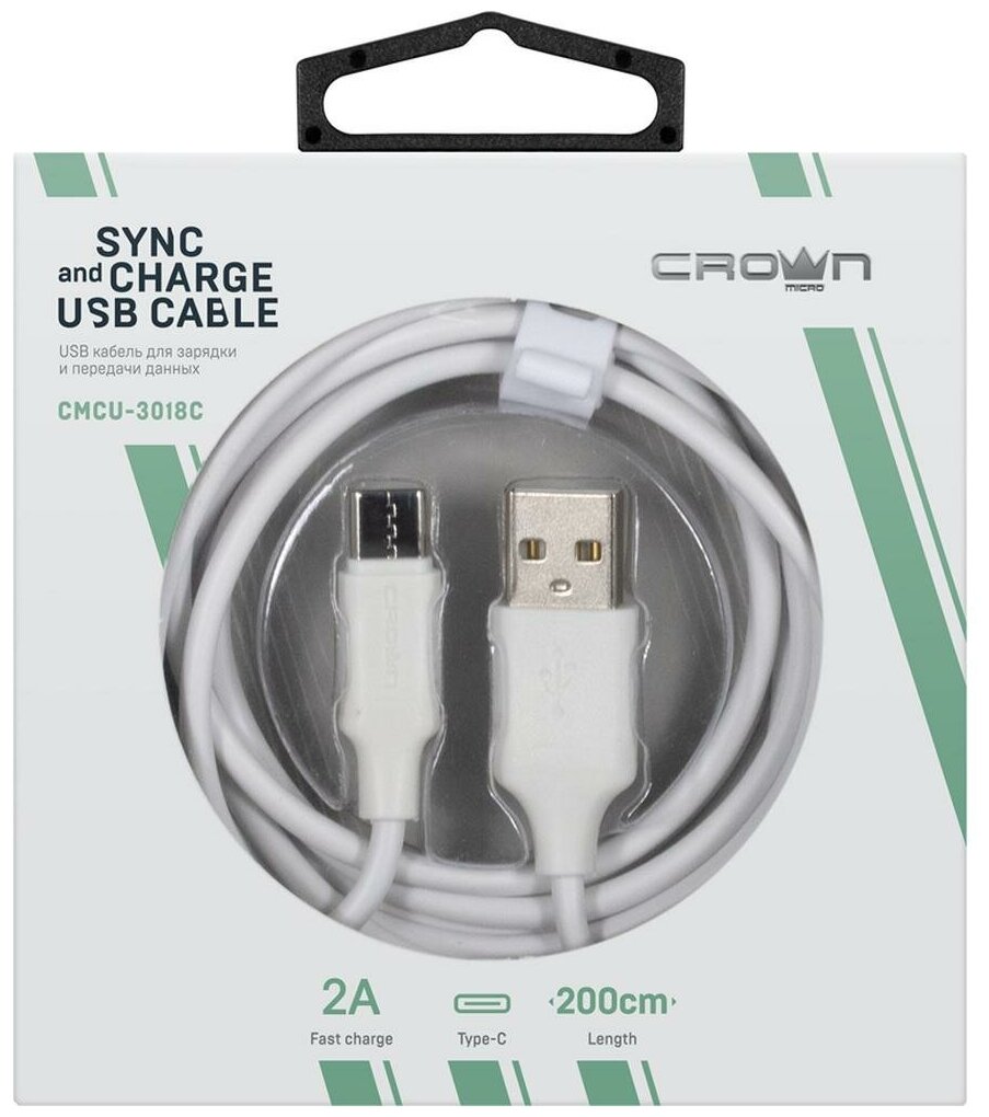 Кабель USB Crown - фото №3