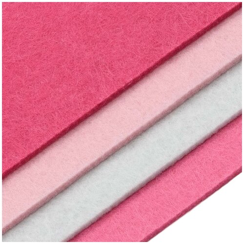фото Набор фетра жесткого листового, 3.0мм, 450 гр, 20х30см, 4шт/упак astra&craft (5) astra & craft