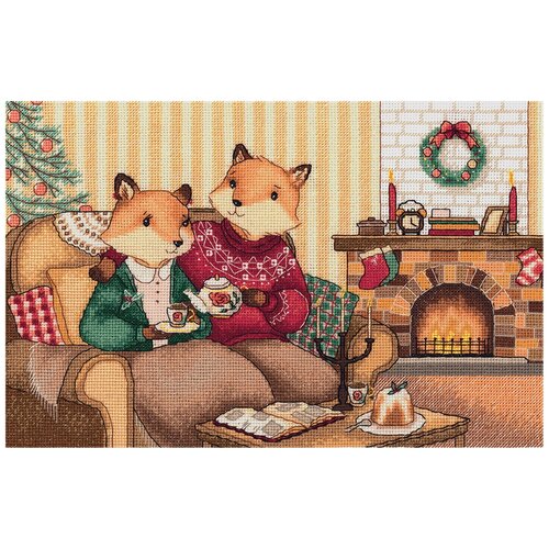 фото Набор для вышивания "panna" vs-7046 "зимний вечер"