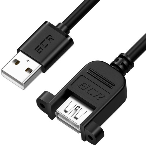 Удлинитель USB 2.0 Тип A - A Greenconnect GCR-54747 1.5m ritmix usb удлинитель am af rcc 063 3м черный