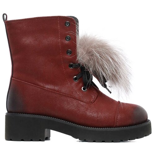 фото Ботинки vitacci, демисезонные, размер 37, красный