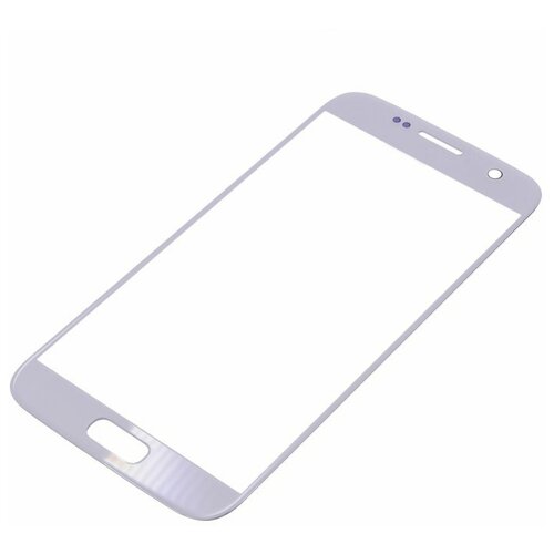 Стекло модуля для Samsung G930 Galaxy S7, серебро, AAA