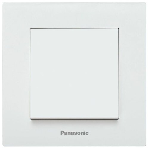 Выключатель Panasonic Karre Plus (WKTC00432WH-RU), белый