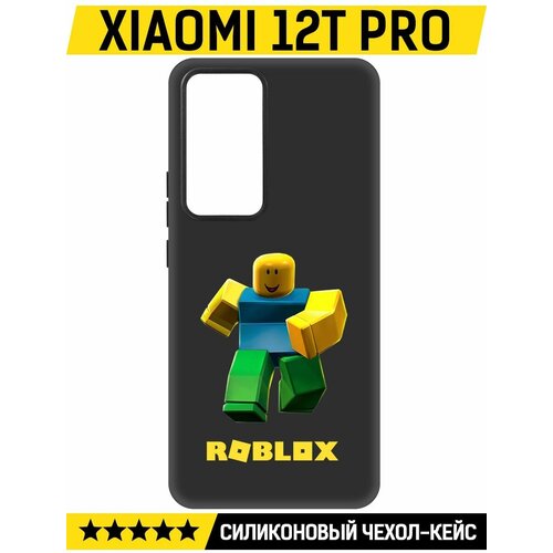 Чехол-накладка Krutoff Soft Case Roblox-Классический Нуб для Xiaomi 12T Pro черный чехол накладка krutoff soft case roblox классический нуб для xiaomi 13t pro черный