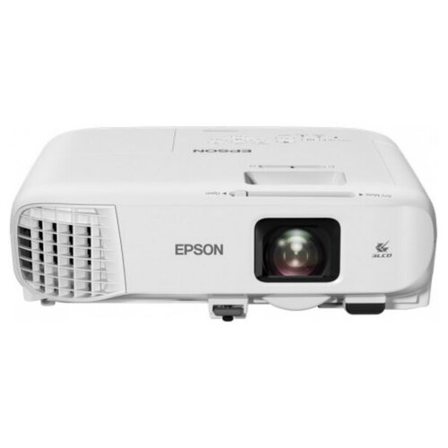 Проектор Epson EB-X49 white (LCD, 1024 x768, 3600Lm, 1,48-1,77:1, 16000:1, 2xVGA, HDMI, Composite, USB-A, USB-B, RJ-45, RS232) (V11H982040)