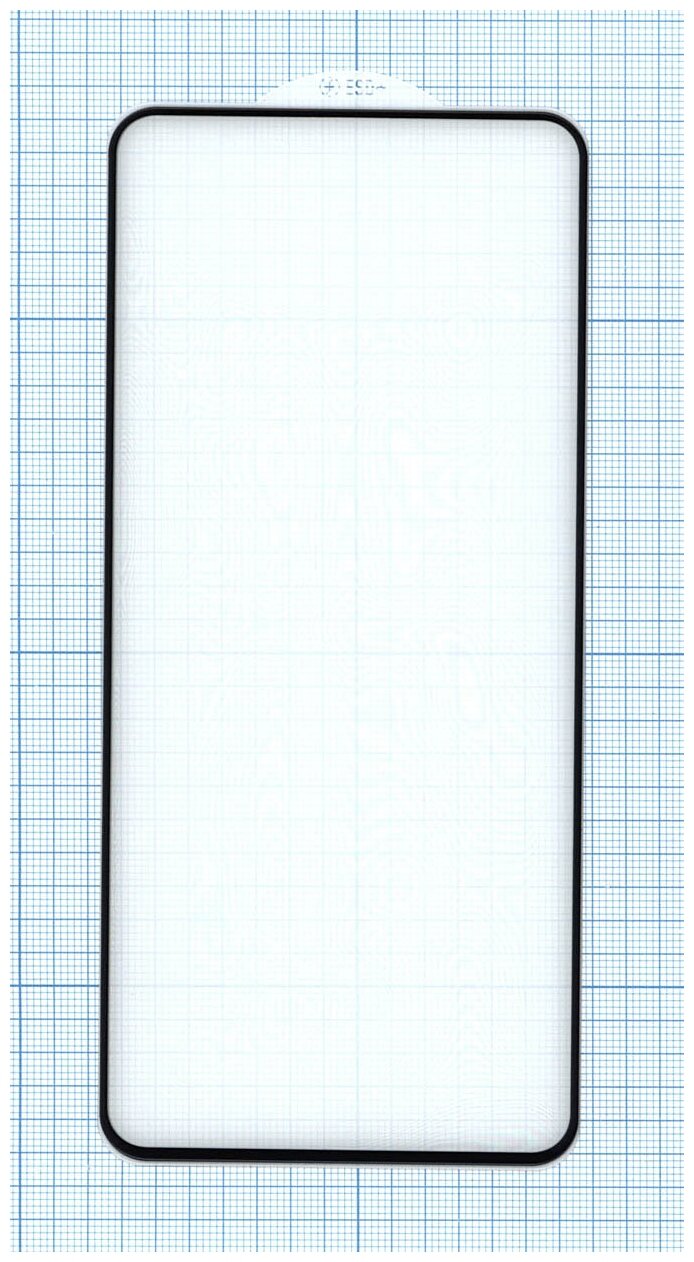 Защитное стекло "Полное покрытие" для мобильного телефона (смартфона) Xiaomi Poco X4 GT, черное