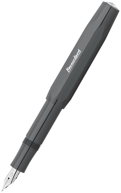 Kaweco ручка перьевая Skyline Sport EF 0.5 мм, 10000759, cиний цвет чернил, 1 шт.