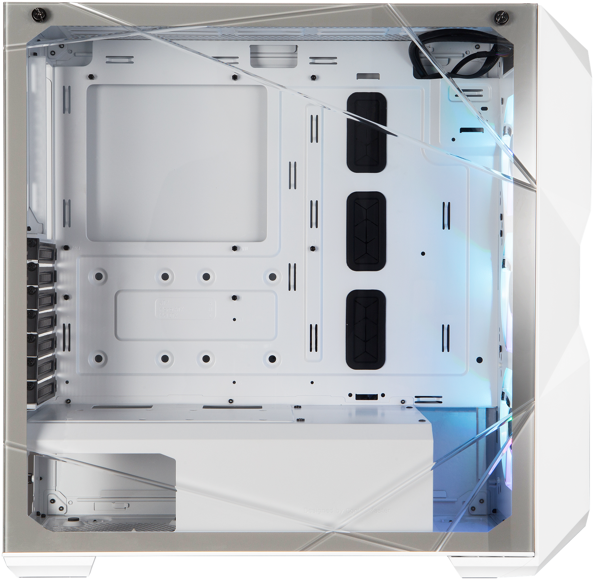 Корпус ATX COOLER MASTER MasterBox TD500 Mesh ARGB, Midi-Tower, без БП, белый [mcb-d500d-wgnn-s01] - фото №5