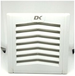 Решётка вентиляционная с фильтром IP54 DELTA-KIP DK-F100 92х92 мм