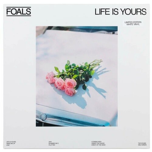 Виниловая пластинка Foals / LIFE IS YOURS - WHITE VINYL (1LP) foals – life is yours amazon exclusive transparent curaçao vinyl