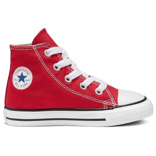 фото Детские кеды converse chuck taylor all star 7j232 красные (21)