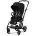 Прогулочная коляска Cybex Eezy S Twist+ 2 Moon Black на шасси Black