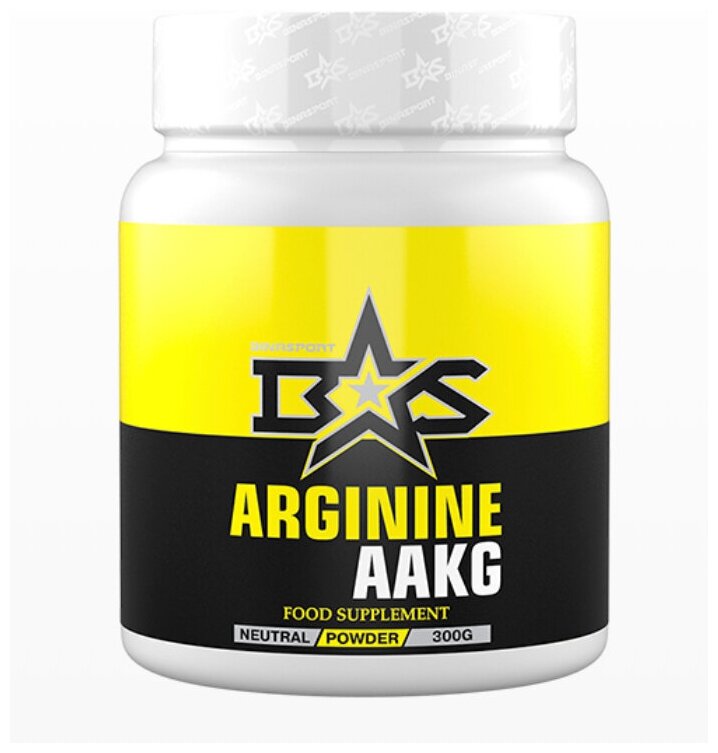 Аргинин аакг Binasport Arginine "AAKG" порошок 300 г с натуральным вкусом