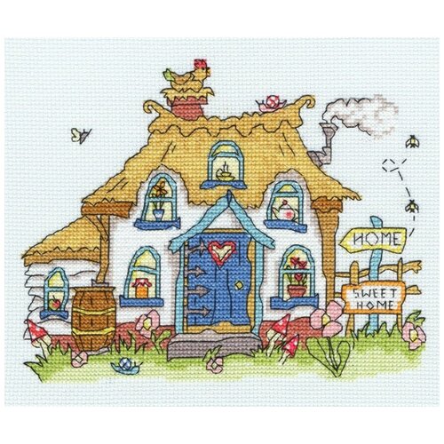 Набор для вышивания Cottage (Коттедж) 20 x 15 см Bothy Threads XSD9 bothy threads загородный коттедж country cottage xs3