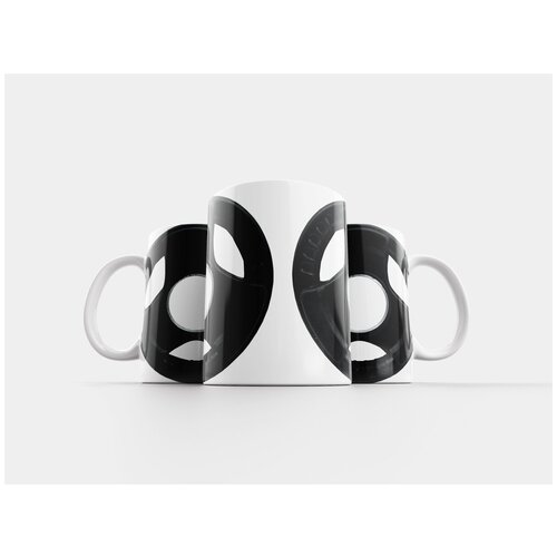 фото Кружка "тренажерный зал, спортивный инвентарь, тарелки для упражнений" 320 мл lotsprints