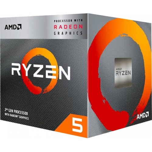 Процессор AMD Ryzen 5 3400G AM4 BOX (YD3400C5FHBOX)