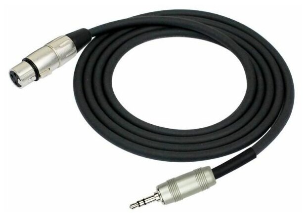 KIRLIN MP-488PR /6M XLR FEMALE - 3,5MM TRS PLUG patch кабель соединительный 6 метров