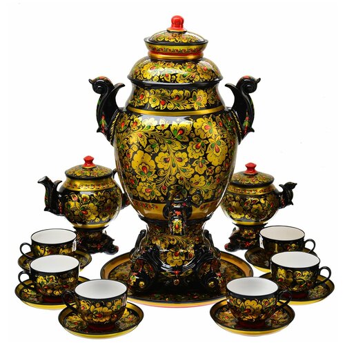 Сервиз с самоваром 