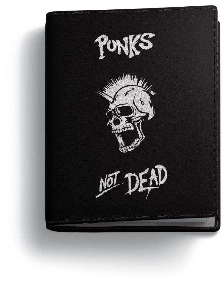Обложка на паспорт PostArt "Punks not dead"