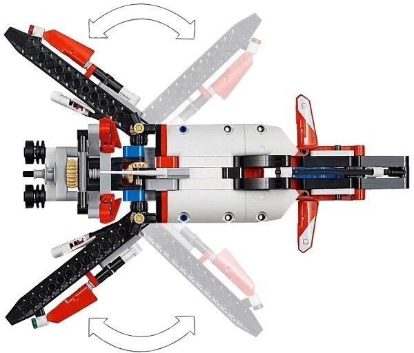 Lego Technic 42092 Спасательный вертолёт Конструктор - фото №17