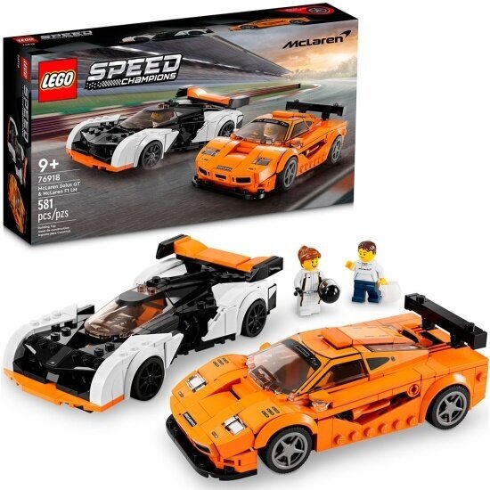 Конструктор Lego ® Speed Champions 76918 Автомобили Solus GT и F1 LM