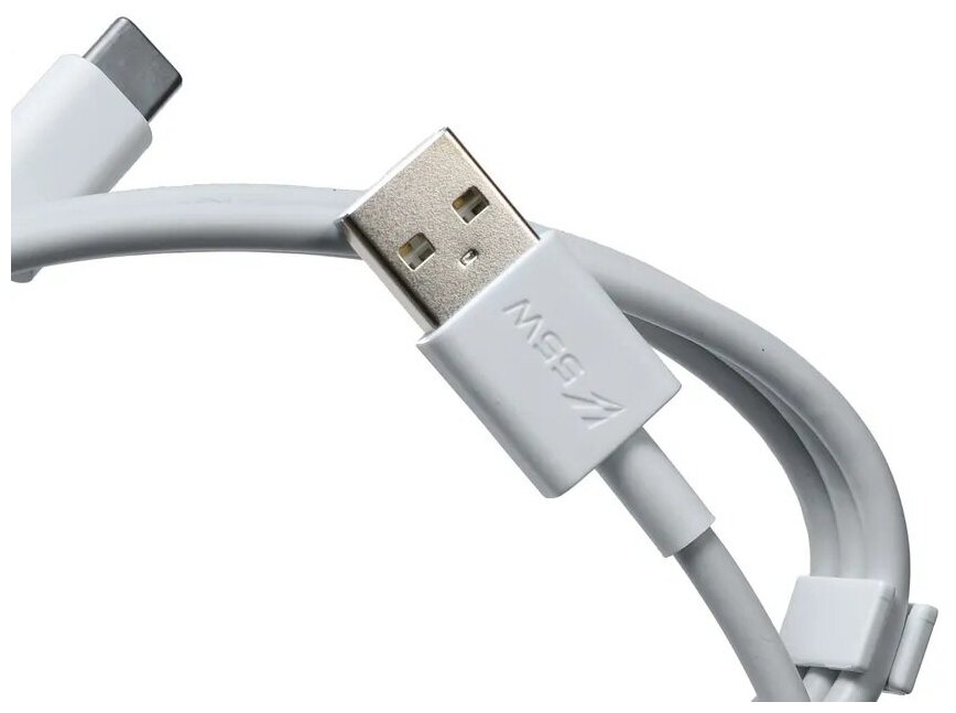 Кабель для Vivo USB Type-C 5A/55W. Белый