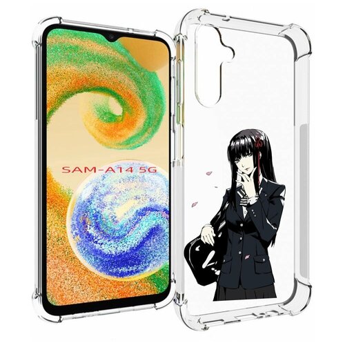 Чехол MyPads Persona 5 - Togo Hifumi для Samsung Galaxy A14 4G/ 5G задняя-панель-накладка-бампер чехол mypads persona 5 togo hifumi для oneplus 11r задняя панель накладка бампер