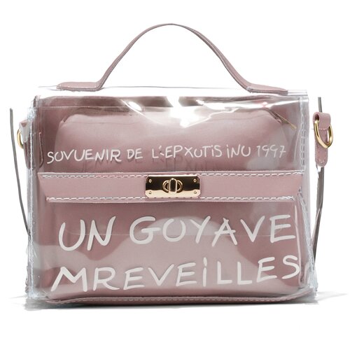 фото Сумка fasttrack сумка "парижанка" 206722, бесцветный, розовый