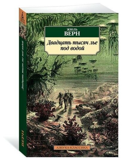 Двадцать тысяч лье под водой Книга Верн Жюль 12+