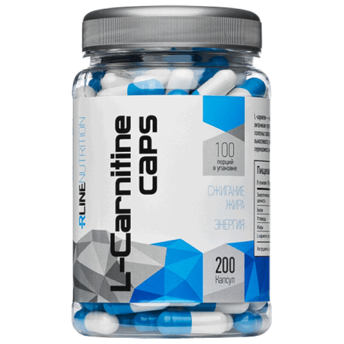 L-carnitine Rline L-carnitine 200 капс primekraft l carnitine l tartrate caps