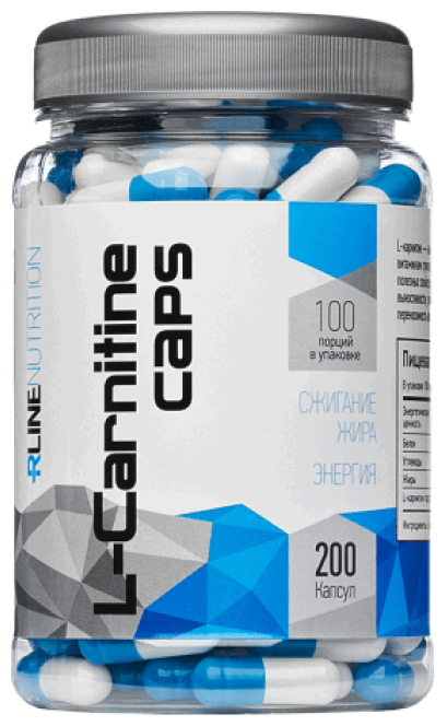 R-LINE L-Carnitine, 200 caps (200 капсул)