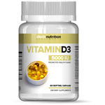 Витамин Д3 5000МЕ, 60 желатиновых капсул, aTech nutrition - изображение